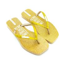 Chinelo Feminino Rafitthy 234.22102 - Dourado