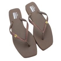Chinelo Feminino Ramarim 25-1233 - Marrom Chinelo Feminino Ramarim 25-1233 - Marrom