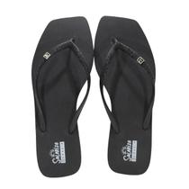 Chinelo Feminino Ramarim Bico Quadrado Preto Chinelo Feminino Ramarim Bico Quadrado Preto