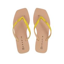 Chinelo Feminino Ramarim Glitter Marrom Avelã - 2212