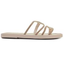 Chinelo Feminino Ramarim Rasteira Almond Dourado - 2420