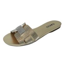 Chinelo Feminino Rasteira Macio Elegante Facil Calce Cacci