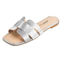 Chinelo Feminino Rasteira Tira Resistente Elegante Dakota