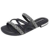 Chinelo Feminino Rasteira Tira Strass Conforto Beira Rio Chinelo Feminino Rasteira Tira Strass Conforto Beira Rio