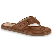 Chinelo Feminino Rasteira Ultraconforto Modare 7212104 Cor:AvelãTamanho:36