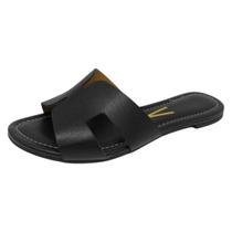 Chinelo Feminino Rasteiro Slide Casual Moderno Vizzano Chinelo Feminino Rasteiro Slide Casual Moderno Vizzano
