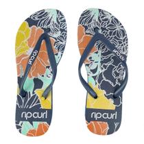 Chinelo Feminino Rip Curl Golden Flowers Azul Chinelo Feminino Rip Curl Golden Flowers Azul