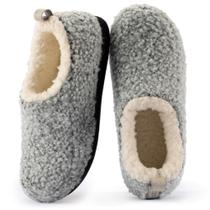 Chinelo feminino RockDove Nomad Soft Faux Shearling Memory Foam