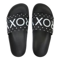 Chinelo Feminino Roxy Slippy II Preto e Branco Chinelo Feminino Roxy Slippy II Preto e Branco