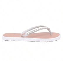 Chinelo Feminino Sandália De Dedo Confort Strass Pedra Casual Dia Dia