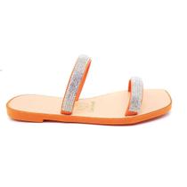 Chinelo Feminino Santinelli Rasteira Laranja - 1502 Chinelo Feminino Santinelli Rasteira Laranja - 1502