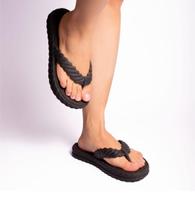 Chinelo Feminino Serena Tipo Corda Trançada Macio, Estiloso e Leve para Praia e Dia a Dia Chinelo Feminino Serena Tipo Corda Trançada Macio, Estiloso e Leve para Praia e Dia a Dia