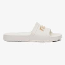 Chinelo Feminino Sleek Slide Bege Dourado Fila F02SD00011-6151
