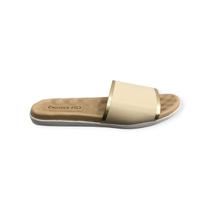 Chinelo Feminino Slide Casual Glitter Metalizado Shine Leve Beira Rio Ref 8360353