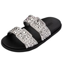 Chinelo Feminino Slide Facil Calce Brilho Melissa Lust 35743