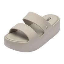 Chinelo Feminino Slide Plataform Conforto Free Line Melissa Chinelo Feminino Slide Plataform Conforto Free Line Melissa