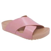 Chinelo Feminino Slide Plataforma Terra e Água em X Chinelo Feminino Slide Plataforma Terra e Água em X