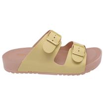 Chinelo Feminino Slide Terra E Água Sandália Feminina Flat Fivela Confortavel