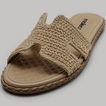 Chinelo Feminino Slide Tresse Conforto Moleca 5452.255.22465 Chinelo Feminino Slide Tresse Conforto Moleca 5452.255.22465