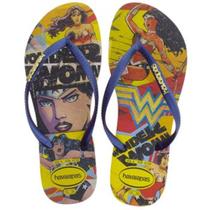 Chinelo feminino slim heroínas havaianas - 4136242 Chinelo feminino slim heroínas havaianas - 4136242