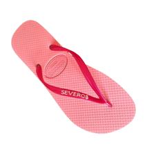 chinelo feminino slim rosa