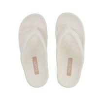 Chinelo Feminino Smidt Flatform Nuvem Branco Off - 50401