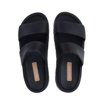 Chinelo Feminino Smidt Flatform Nuvem Preto - 50402