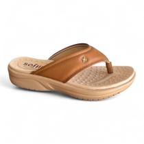 Chinelo Feminino Softli Plataforma Super Confortável