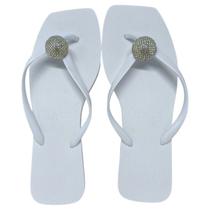 Chinelo Feminino Strass Ball Brilho e Praticidade Sua Cia Chinelo Feminino Strass Ball Brilho e Praticidade Sua Cia