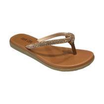 Chinelo Feminino Sua Cia Tiras Strass Marrom 8346.15387 Chinelo Feminino Sua Cia Tiras Strass Marrom 8346.15387