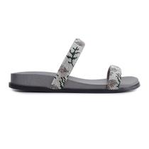 Chinelo Feminino Suzana Santos Prata Jet Hematite - 4092 Chinelo Feminino Suzana Santos Prata Jet Hematite - 4092