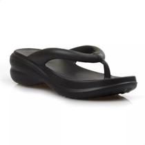 Chinelo Feminino Tamanco Anabela Conrtável Microexpandido