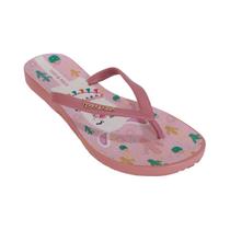Chinelo Feminino Terra E Água Estampa Lhama