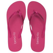 Chinelo Feminino Tira Strass Conforto Fácil Calce Beira Rio