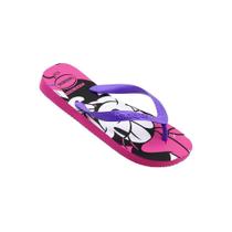 Chinelo Feminino Top Disney Minnie Rosa/Lilás Havaianas