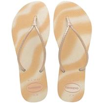 Chinelo Feminino Tube Gloss Bege Palha - Havaianas Bege Chinelo Feminino Tube Gloss Bege Palha - Havaianas Bege