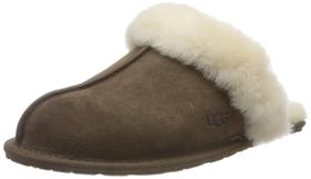 Chinelo Feminino UGG Scuffette II - Camurça Expresso - Tamanho 06 Chinelo Feminino UGG Scuffette II - Camurça Expresso - Tamanho 06