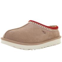 Chinelo feminino UGG Tasman Sand/Dark Cherry Suede 12US