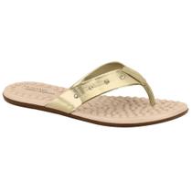 Chinelo Feminino Ultra Conforto Dourado Modare 7163.118