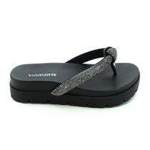 Chinelo Feminino Via Marte 102-004-01 - Preto