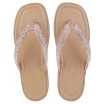 Chinelo Feminino Via Marte Tauari Bege - 1780