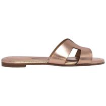 Chinelo Feminino Vizzano Rasteira Ouro Rosado - 6371 Chinelo Feminino Vizzano Rasteira Ouro Rosado - 6371