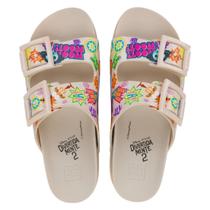 Chinelo Femino Slide Divertidamente 2 Moderno Flatform Zaxy