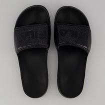 Chinelo Fila Drifter Basic Feminino Preto e Prata