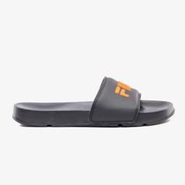 Chinelo Fila Drifter Basic Masculino Preto/Laranja Leve, Resistente e Ideal para Lazer e Dia a Dia Chinelo Fila Drifter Basic Masculino Preto/Laranja Leve, Resistente e Ideal para Lazer e Dia a Dia