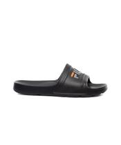 Chinelo Fila Sleek Slide F01sd00010 Preto/Laranja Chinelo Fila Sleek Slide F01sd00010 Preto/Laranja