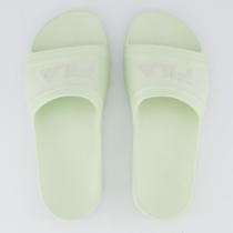 Chinelo Fila Sleek Slide Feminino Verde e Branco
