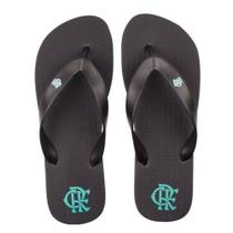 Chinelo Flamengo Basic - Preto e Verde Chinelo Flamengo Basic - Preto e Verde