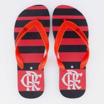Chinelo Flamengo Manto 1 24 Vermelho e Preto