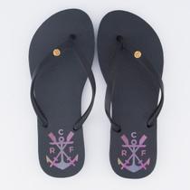 Chinelo Flamengo Manto 3 24 Feminino Preto